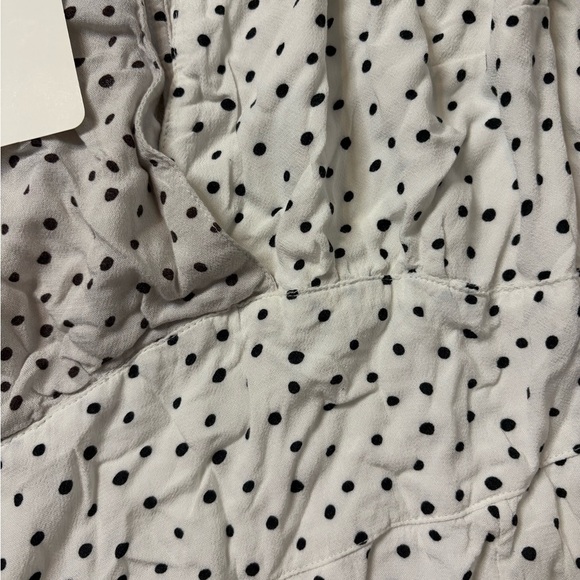 Abercrombie & Fitch Dress Size S Women’s Long Sleeve High Neck Polka Dot Mini - Picture 5 of 8